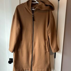 Zara Tan Hooded Jacket
